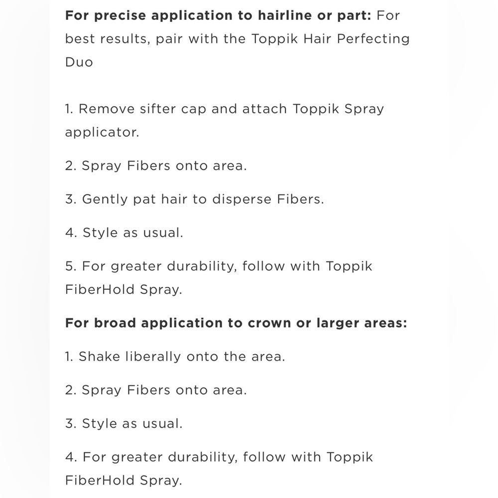 NEW Toppik Hair Filler Volumizing Micro-Fibers in Medium Brown - Picture 9 of 13